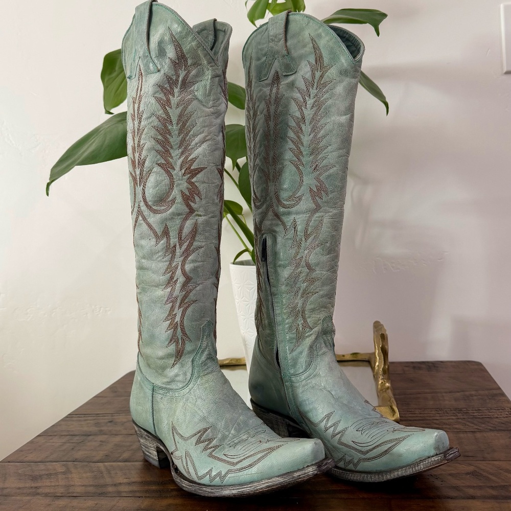 Old Gringo 'Mayra' Turquoise - NEW - Boots 9